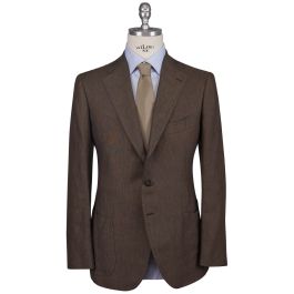 その他 Cesare Attolini Cesare Attolini - Taupe Quarter Zip Sweater | Mitchell Stores