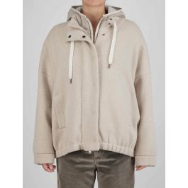 BRUNELLO CUCINELLI フード付きセーター ベージュ BRUNELLO CUCINELLI フード付きセーター ベージュ
