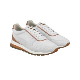 スニーカー BRUNELLO CUCINELLI SUEDE LEATHER SNEAKERS Suede sneakers for Man in Light Brown | Brunello Cucinelli