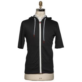 KITON Black Cotton Sweatshirt | IsuiT