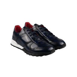 Kiton Camouflage Leather Sneakers | IsuiT