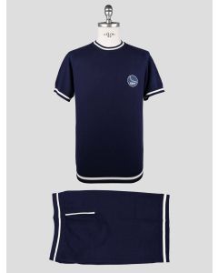 KNT Kiton Blue Cotton Tracksuit 1