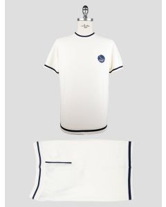 KNT Kiton White Cotton Tracksuit 1