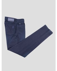 Zilli Blue Cotton Ea Jeans 1