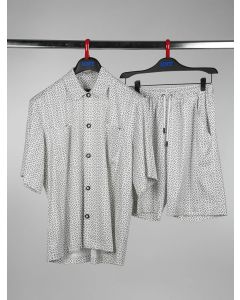 KNT Kiton White Black Cotton Tracksuit Special Edition 1