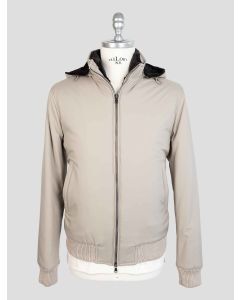 Barba Napoli Taupe Pl Pu Lapin Coat 1