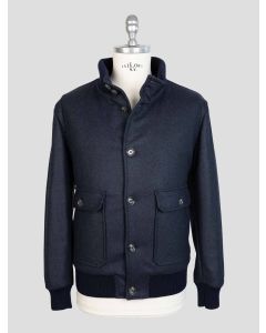 Barba Napoli Blue Cashmere Ea Coat 1