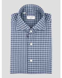 Cesare Attolini Blue Cotton Shirt 1