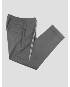 Barba Napoli Gray Pl Wool Ea Pants 1