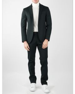 KIRED Dark Green Wool Ly Pa Elastane Suit 1