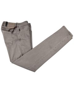Tramarossa Beige Cotton Pl Ea Jeans 1