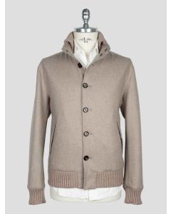 Kired Taupe Cashmere  Pa Ea Coat 1