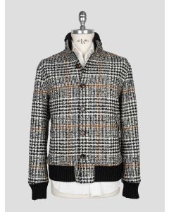 Kired Black White Brown Virgin Wool  Pa Cotton Mohair Coat 1
