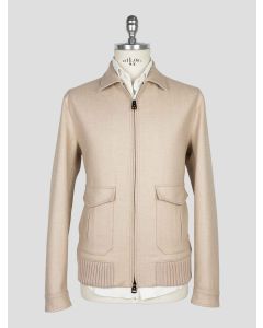 Kired Beige  Wool Pl  Coat 1