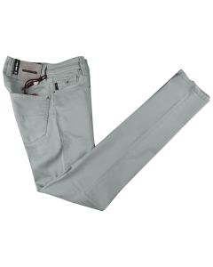 Tramarossa Light Green Cotton Pl Ea Jeans 1