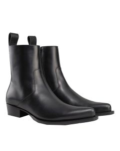 Bottega Veneta Black Leather Boots 1