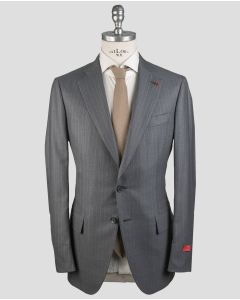 Isaia Gray Wool Suit 1