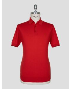 Stefano Ricci Red Cotton Polo 1