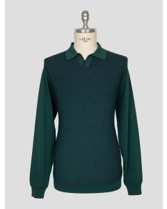 Stefano Ricci Green Cotton Polo 1