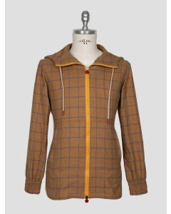 Kiton brown Blue Cotton Shirt Umbi 1