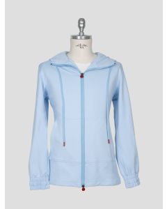 Kiton Light Blue Cotton Ea Shirt Umbi 1