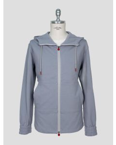 Kiton Light Blue Cotton Ea Shirt Umbi 1