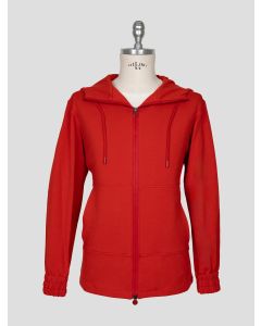 Kiton Red Cotton Ea Shirt Umbi 1