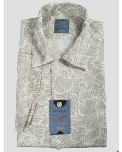 Barba Napoli Barba Napoli Beige Cotton Shirt Beige 000