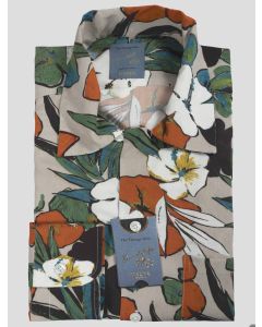 Barba Napoli Barba Napoli Multicolor Viscose Shirt Multicolor 000