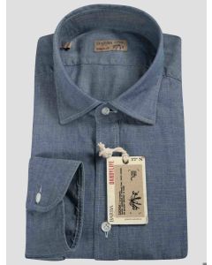 Barba Napoli Barba Napoli Denim Cotton Shirt DEnim 000