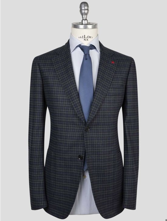 Isaia Isaia Multicolor Wool Cashmere Blazer Multicolor 000