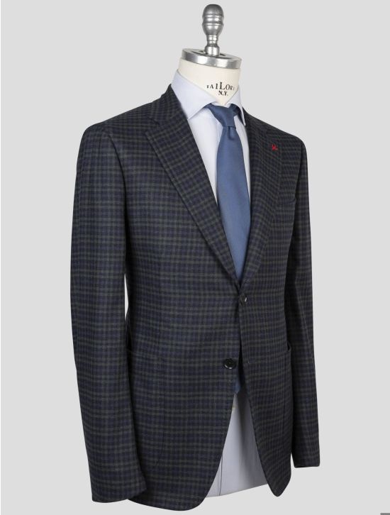 Isaia Isaia Multicolor Wool Cashmere Blazer Multicolor 001