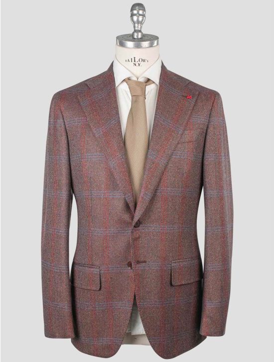 Isaia Isaia Multicolor Lambswool Cashmere Blazer Multicolor 000
