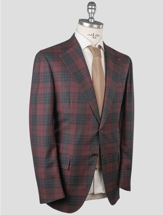 Isaia Isaia Multicolor Wool Blazer Multicolor 001