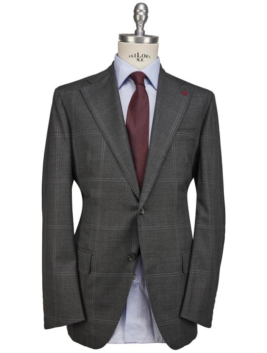 Isaia Isaia Gray Wool Suit Gray 000