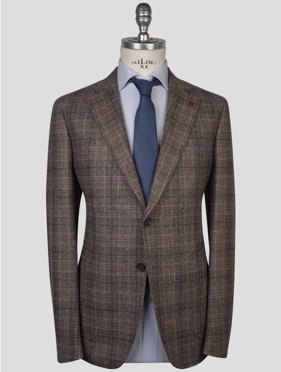 Isaia Isaia Multicolor Wool Suit Multicolor 000