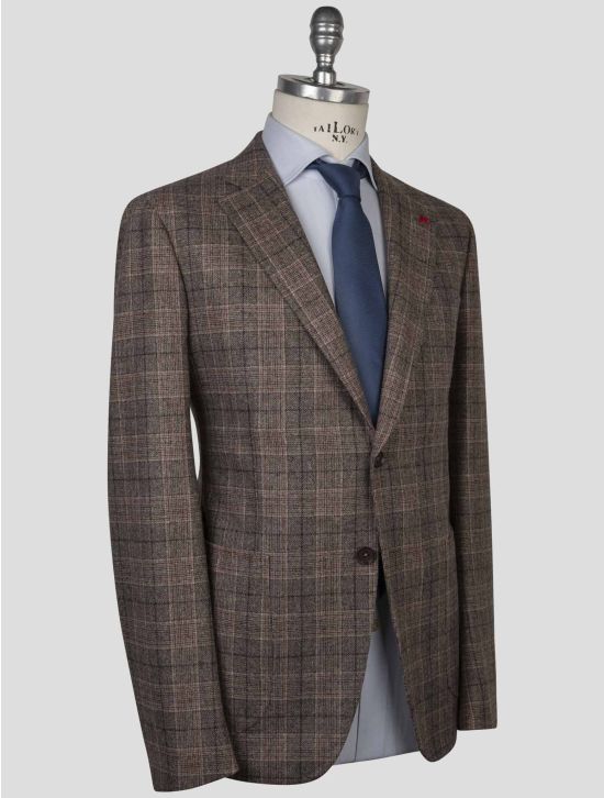 Isaia Isaia Multicolor Wool Suit Multicolor 001