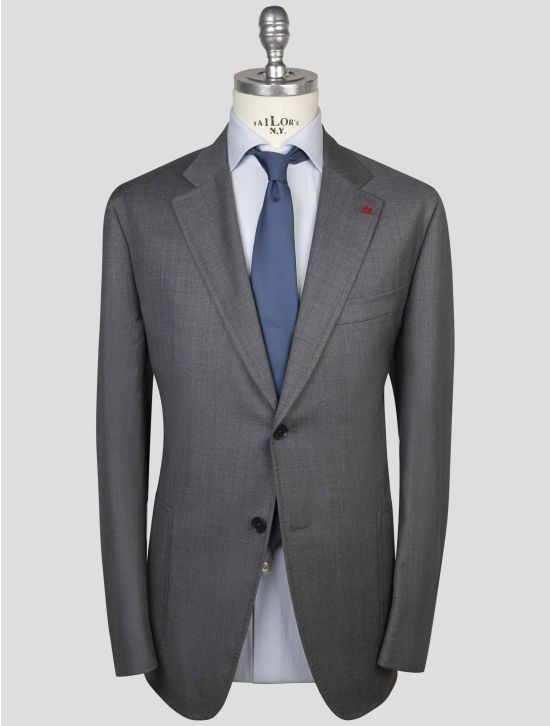 Isaia Isaia Gray Wool Suit Gray 000