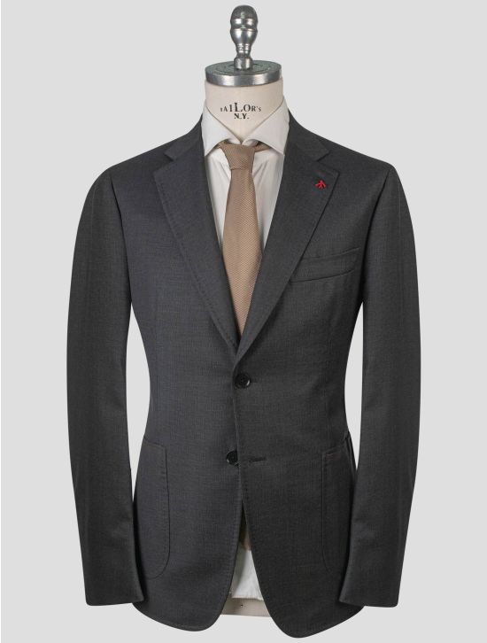 Isaia Isaia Gray Wool Suit Gray 000