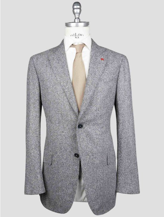 Isaia Isaia Gray Wool Viscose Pa Blazer Gray 000