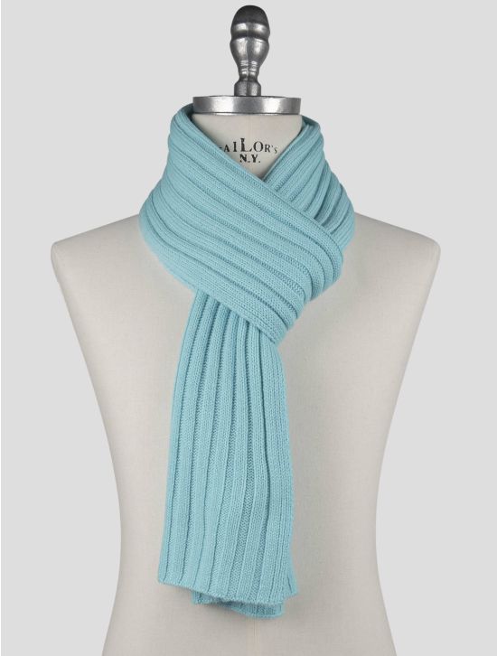 Gran Sasso Gran Sasso Light Blue Cashmere Scarves Light Blue 000