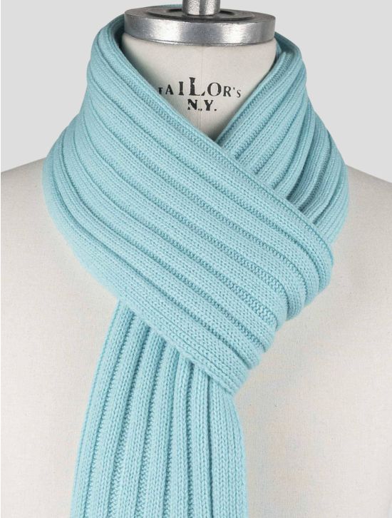 Gran Sasso Gran Sasso Light Blue Cashmere Scarves Light Blue 001