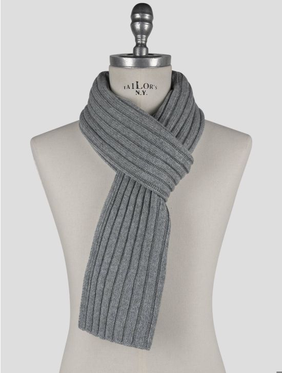 Gran Sasso Gran Sasso Gray Cashmere Scarves Gray 000
