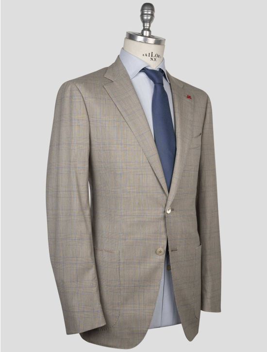 Isaia Isaia Multicolor Wool Silk Ea Suit Multicolor 001