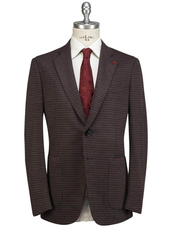 Isaia Isaia Multicolor Wool Pa Blazer Multicolor 000