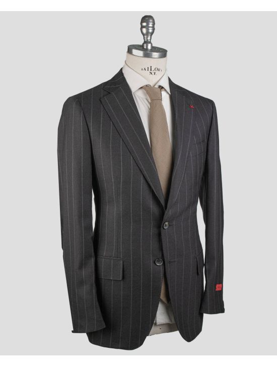 Isaia Isaia Gray Wool Suit Gray 001