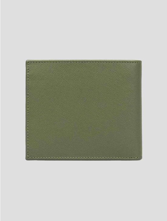 Kiton Green Leather Wallet 2