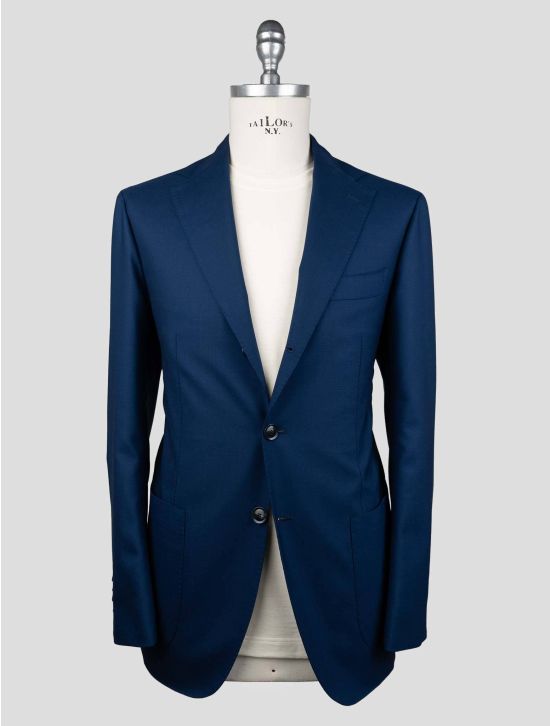 Sartorio Napoli Blue Virgin Wool Suit 1