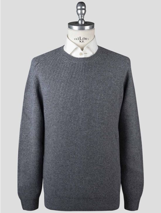 Gran Sasso Gran Sasso Gray Cashmere Sweater Crewneck Gray 000