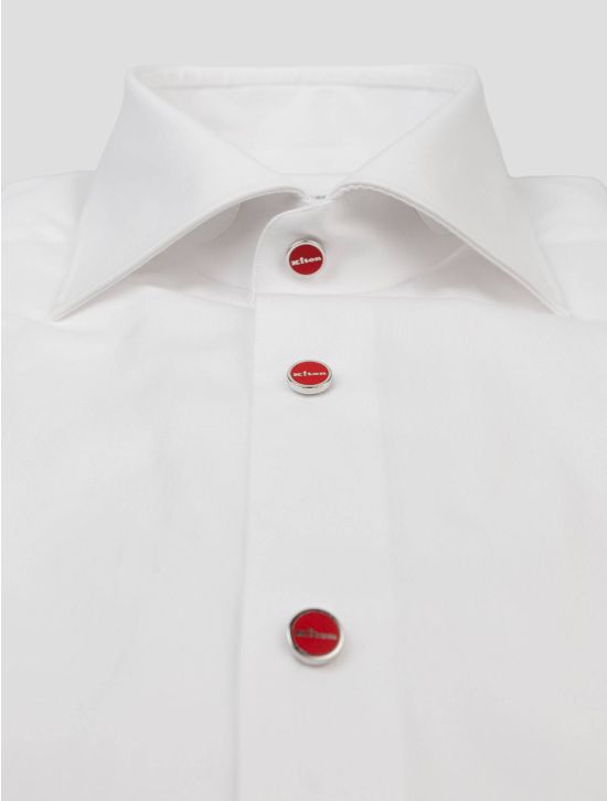 Kiton White Cotton Shirt 2